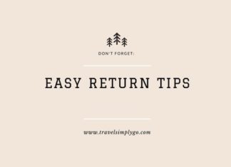 7 Things To Do Before You Travel – Easy Return Tips Easy Return Tips