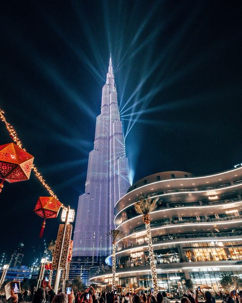 Places to visit in Dubai in Night