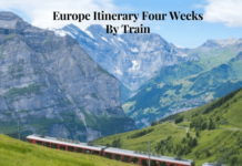 Europe Itinerary 4 weeks by Train Europe by train